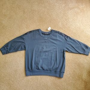NWT Gap crop sweatshirt